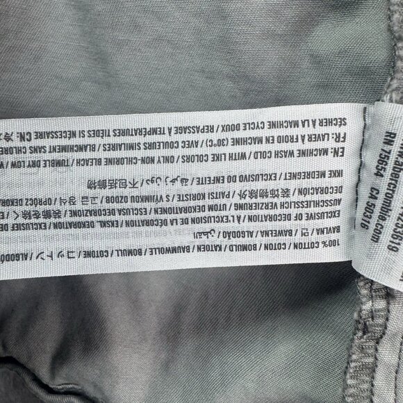 Abercrombie & Fitch Jacket Womens XS Green Camo Camouflage Military MSRP $120 - Picture 12 of 12